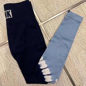 PINK Tie Dye Yoga Leggings